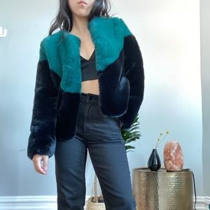 Lucy Wang - Faux Fur Coat